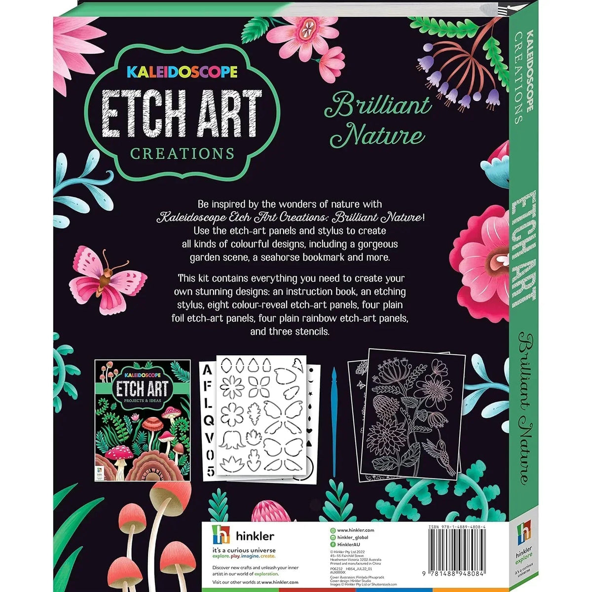 Kaleidoscope Etch Art Creations: Brilliant Nature - Jaiman Toys