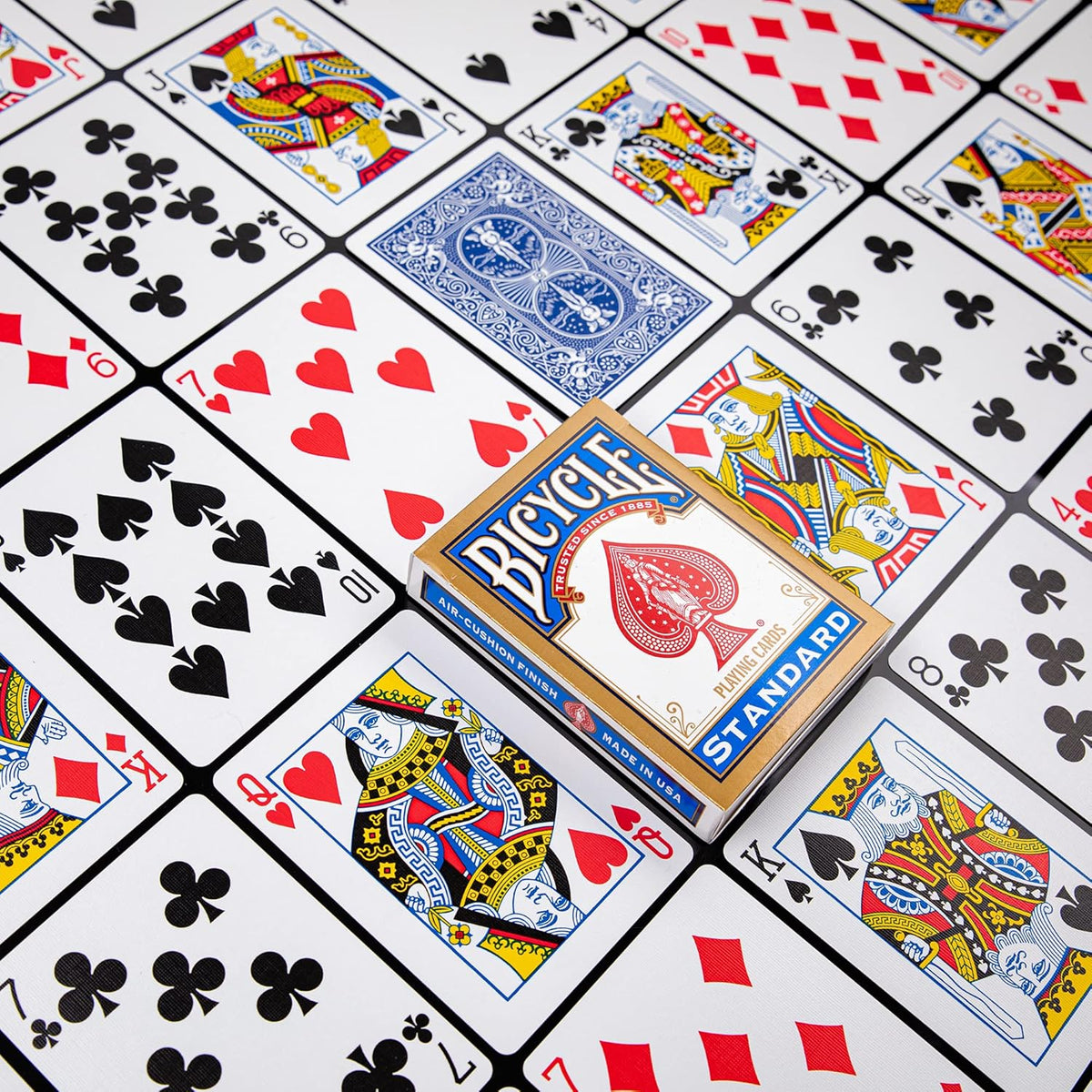 Bicycle Standard Rider Back Playing Cards – Red