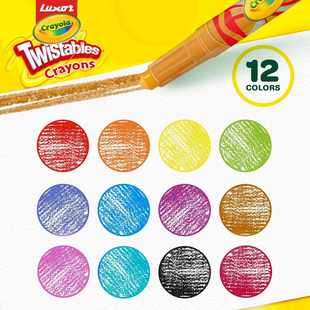 Crayola Twistable Mini Crayons 12 Shades