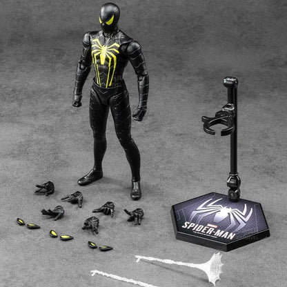 ZD Toys Marvel Spider-Man Anti-Ock Suit Action Figure (7 Inch) | 1:10 Scale Premium Collectible