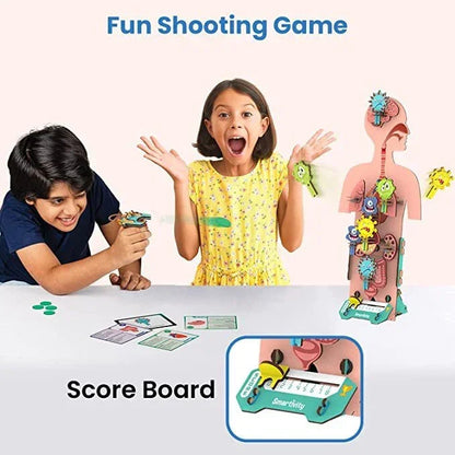 Smartivity Human Body STEM DIY Fun Toys for Kids 6 to 12, 20 Cards Learn About Organs, Functions, Health &amp; Diet, Best Gift Toy for Boys &amp; Girls Age 6-8-10-12, Science Toy, Educational Based Activity Game - Jaiman Toys