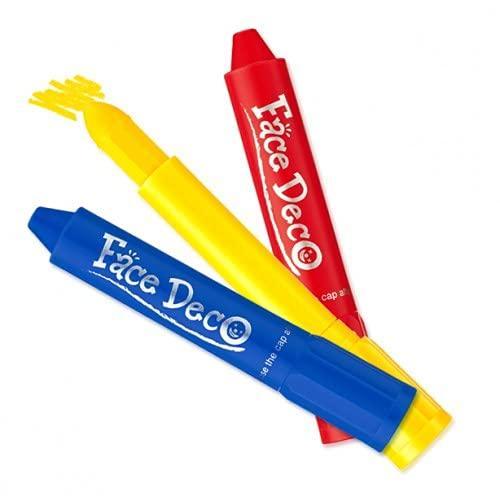 FADDY COLOR FACe Face Deco, 6-Color Set of Face Painting Sticks,face Colors - Jaiman Toys
