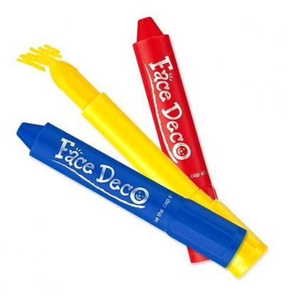 FADDY COLOR FACe Face Deco, 6-Color Set of Face Painting Sticks,face Colors - Jaiman Toys