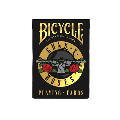 Bicycle Guns N' Roses Playing Cards | Premium Collectible Poker Size Deck with Gold Foil Box