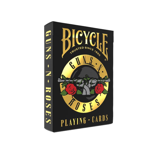 Bicycle Guns N' Roses Playing Cards | Premium Collectible Poker Size Deck with Gold Foil Box