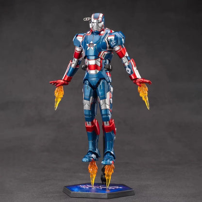 ZD Toys Marvel Iron Patriot Mark II (1906-52) 1:10 Scale Action Figure | Premium Collectible Superhero Figure