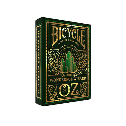 Bicycle Wizard of Oz Playing Cards – Premium Emerald & Gold Custom Deck