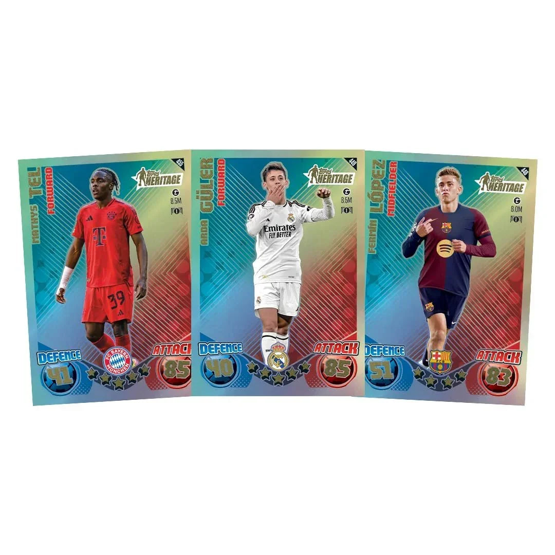 Topps UEFA Champions League Match Attax 24/25 Trading and Collectible Card Game (Multipack of 12) - Jaiman Toys