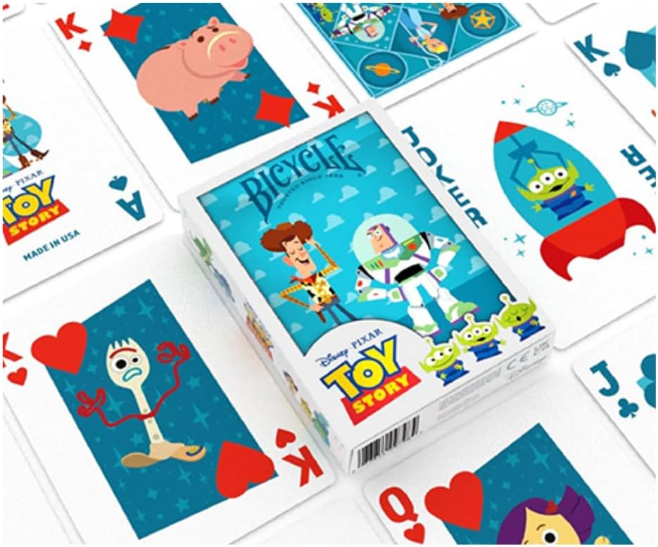 Bicycle Disney Pixar Toy Story Playing Cards | Premium Poker Size Deck for Kids & Adults
