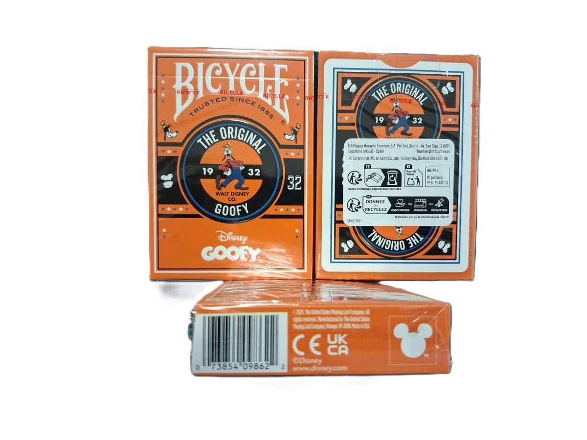 Bicycle Disney Classic Goofy Playing Cards | Premium Poker Size Deck for Games, Collecting & Gifting