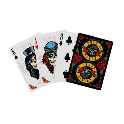 Bicycle Guns N' Roses Playing Cards | Premium Collectible Poker Size Deck with Gold Foil Box