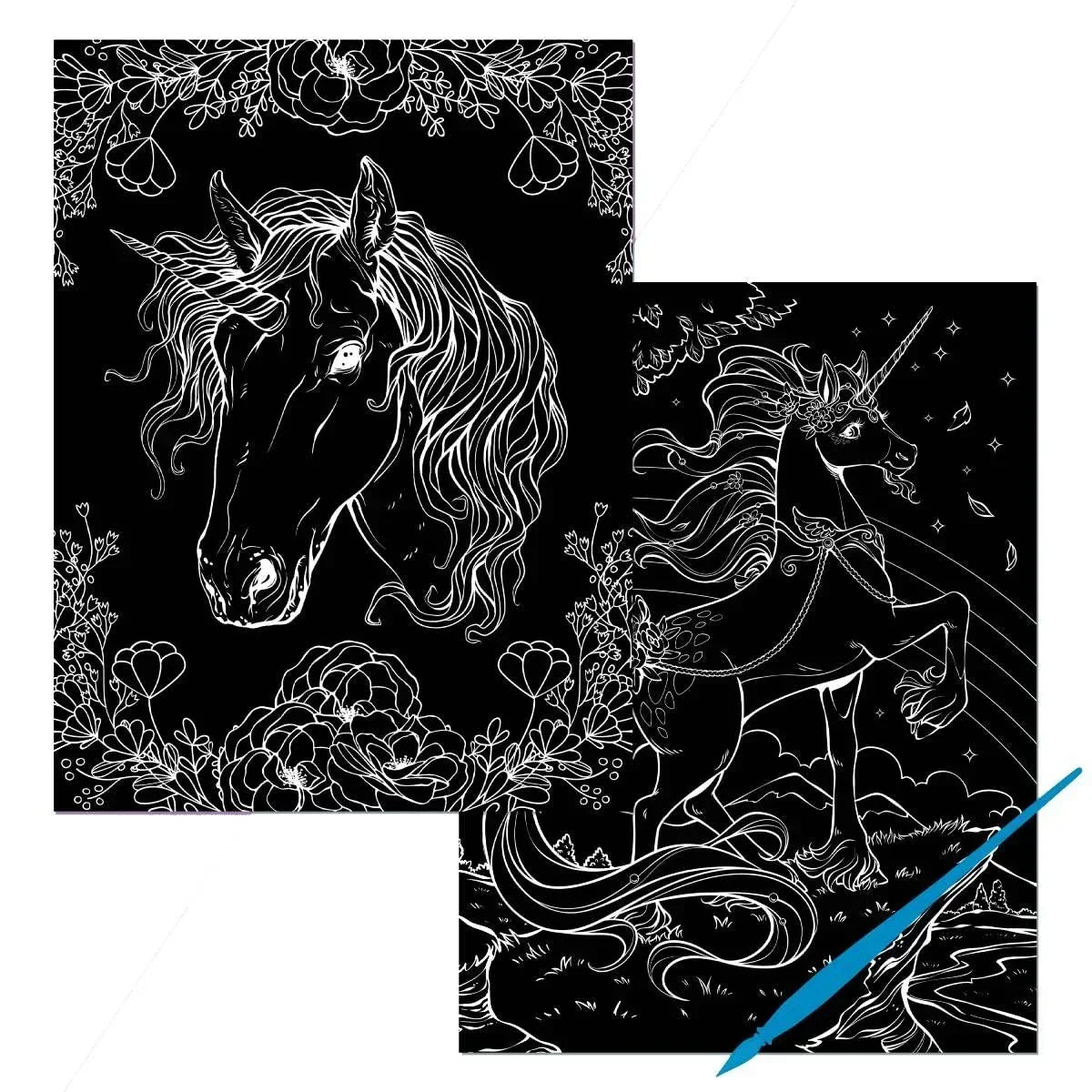 Kaleidoscope Etch Art Creations: Unicorn Magic - Jaiman Toys