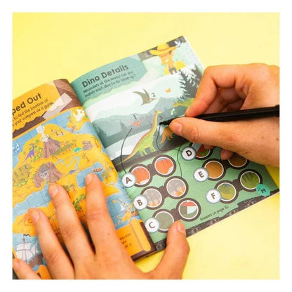 Colour & Carry Dinosaur Activity Tin Colouring Kit - Jaiman Toys