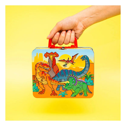 Colour & Carry Dinosaur Activity Tin Colouring Kit - Jaiman Toys