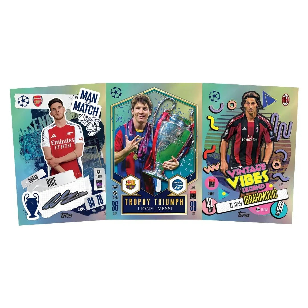 Topps UEFA Champions League Match Attax 24/25 Trading and Collectible Card Game (Multipack of 12) - Jaiman Toys