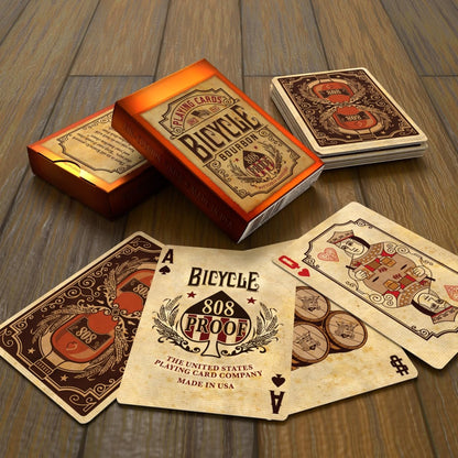 Bicycle Bourbon Poker Size Standard Index Playing Cards