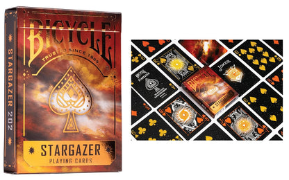 Bicycle Stargazer 6 Deck Collector Set | New Moon, Observatory, Nebula, Sunspot & Asteroid Playing Cards