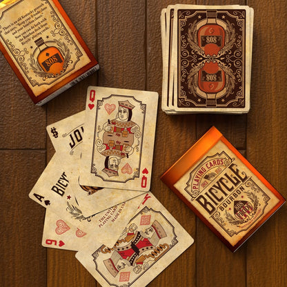 Bicycle Bourbon Poker Size Standard Index Playing Cards