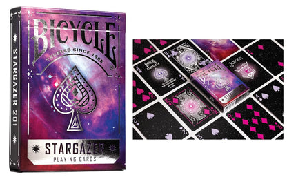 Bicycle Stargazer 6 Deck Collector Set | New Moon, Observatory, Nebula, Sunspot & Asteroid Playing Cards