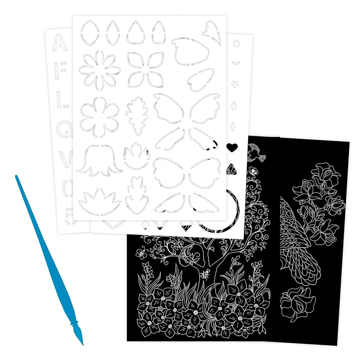 Kaleidoscope Etch Art Creations: Brilliant Nature - Jaiman Toys
