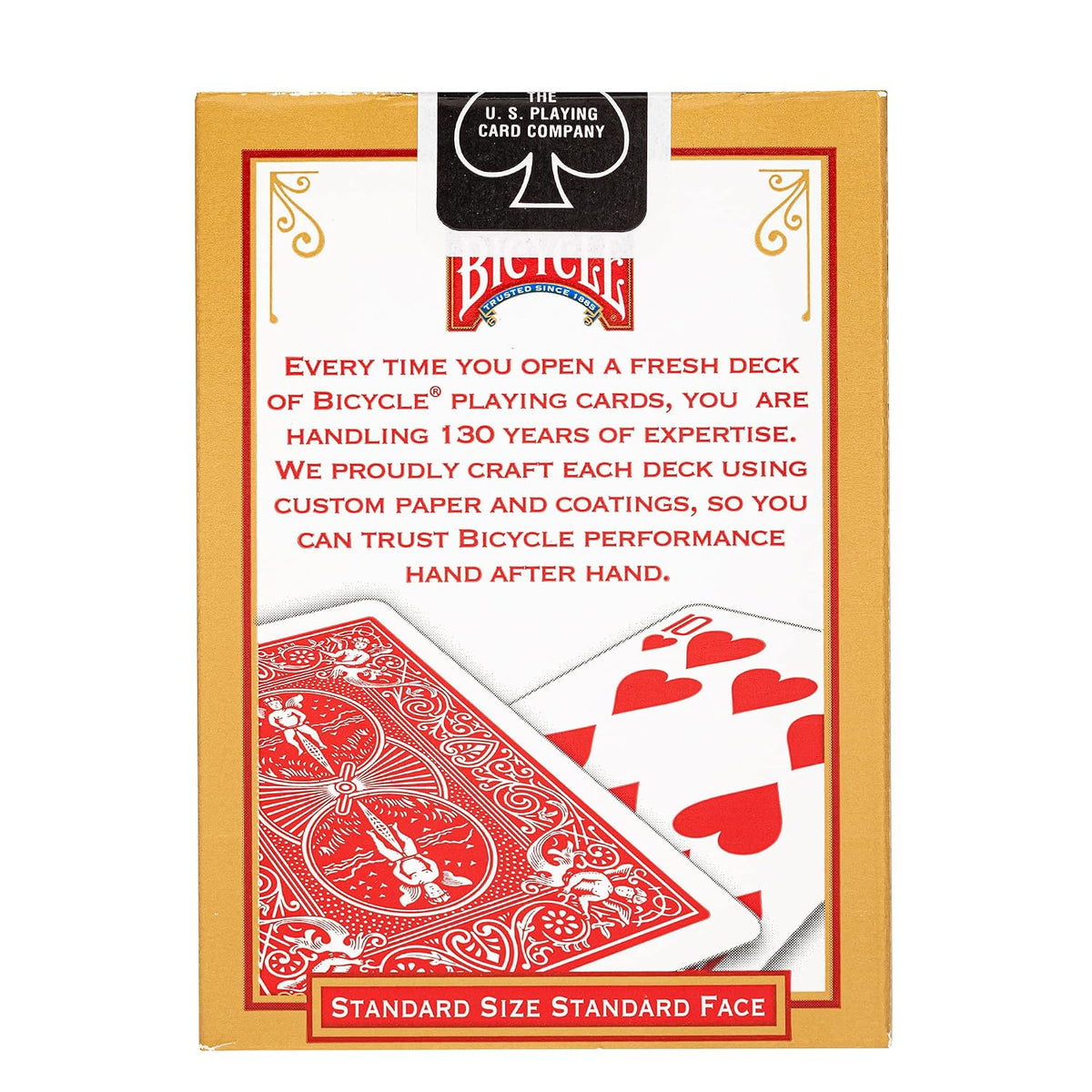 Bicycle Standard Rider Back Playing Cards – Red