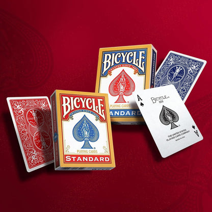 Bicycle Standard Rider Back Playing Cards (Pack of 2) – Red & Blue Decks