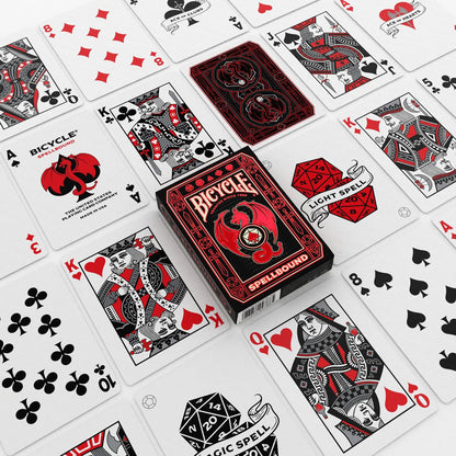 Bicycle Spellbound Playing Cards | Fantasy Themed Poker Size Deck with Special Joker Cards