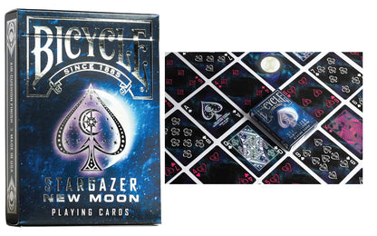 Bicycle Stargazer 6 Deck Collector Set | New Moon, Observatory, Nebula, Sunspot & Asteroid Playing Cards