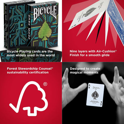 Bicycle Dark Mode Playing Cards – For All Ages | Pack of 1