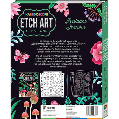 Kaleidoscope Etch Art Creations: Brilliant Nature - Jaiman Toys