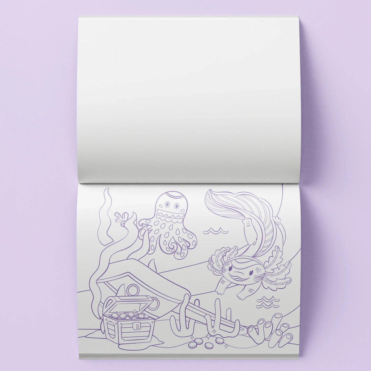 Kaleidoscope Colouring: Amazing Axolotls Colouring Set with Lap-Desk - Jaiman Toys