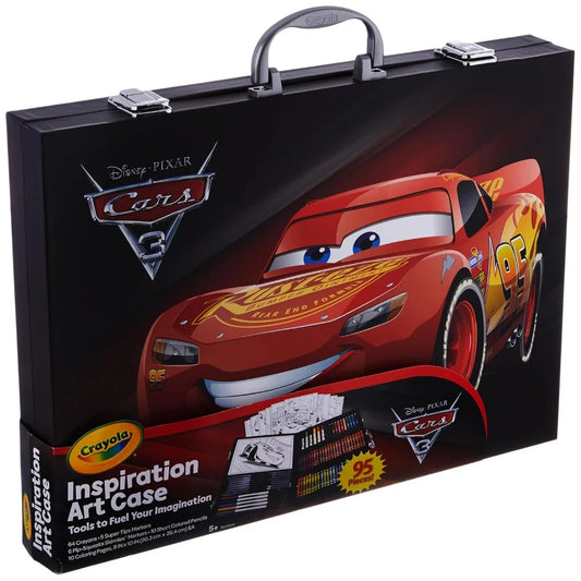 Crayola Disney Pixar Cars 3 Inspiration Art Case 95 pieces