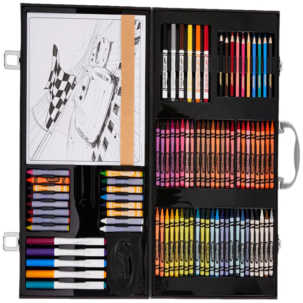 Crayola Disney Pixar Cars 3 Inspiration Art Case 95 pieces