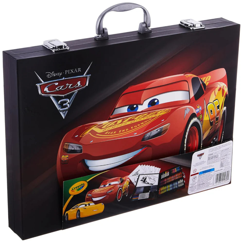 Crayola Disney Pixar Cars 3 Inspiration Art Case 95 pieces