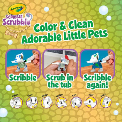 Crayola Scribble Scrubbie Dino Pets Set