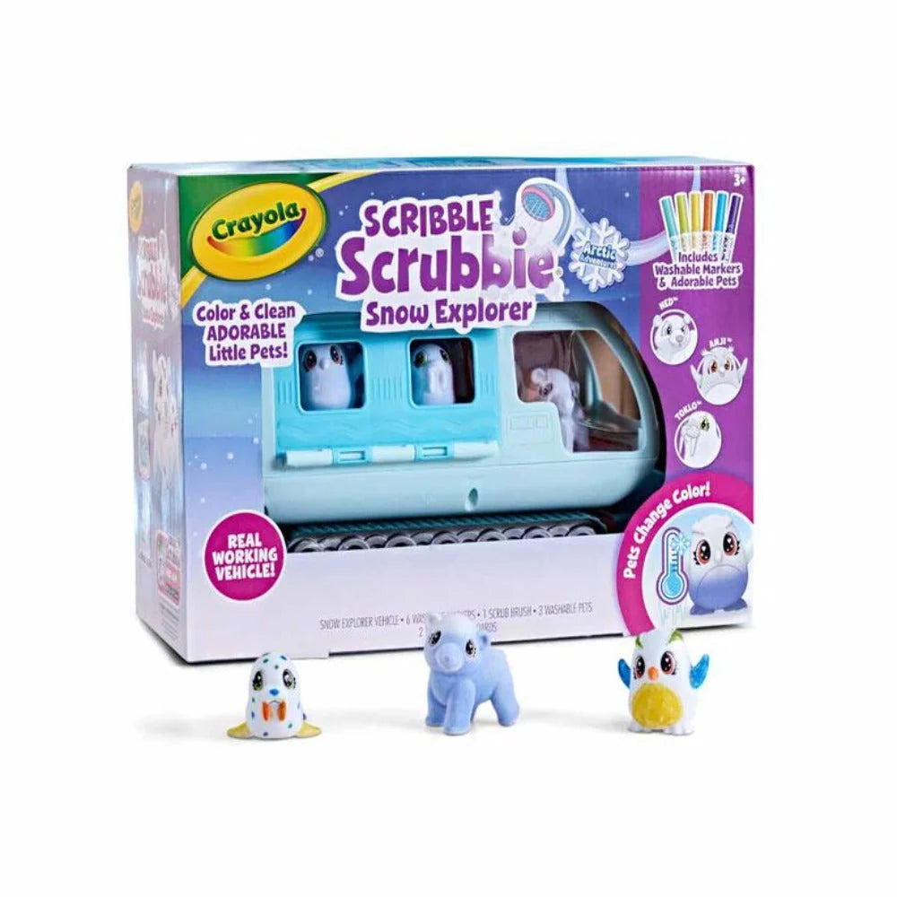 Crayola Scribble Scrubbie Pets Arctic Snow Explorer
