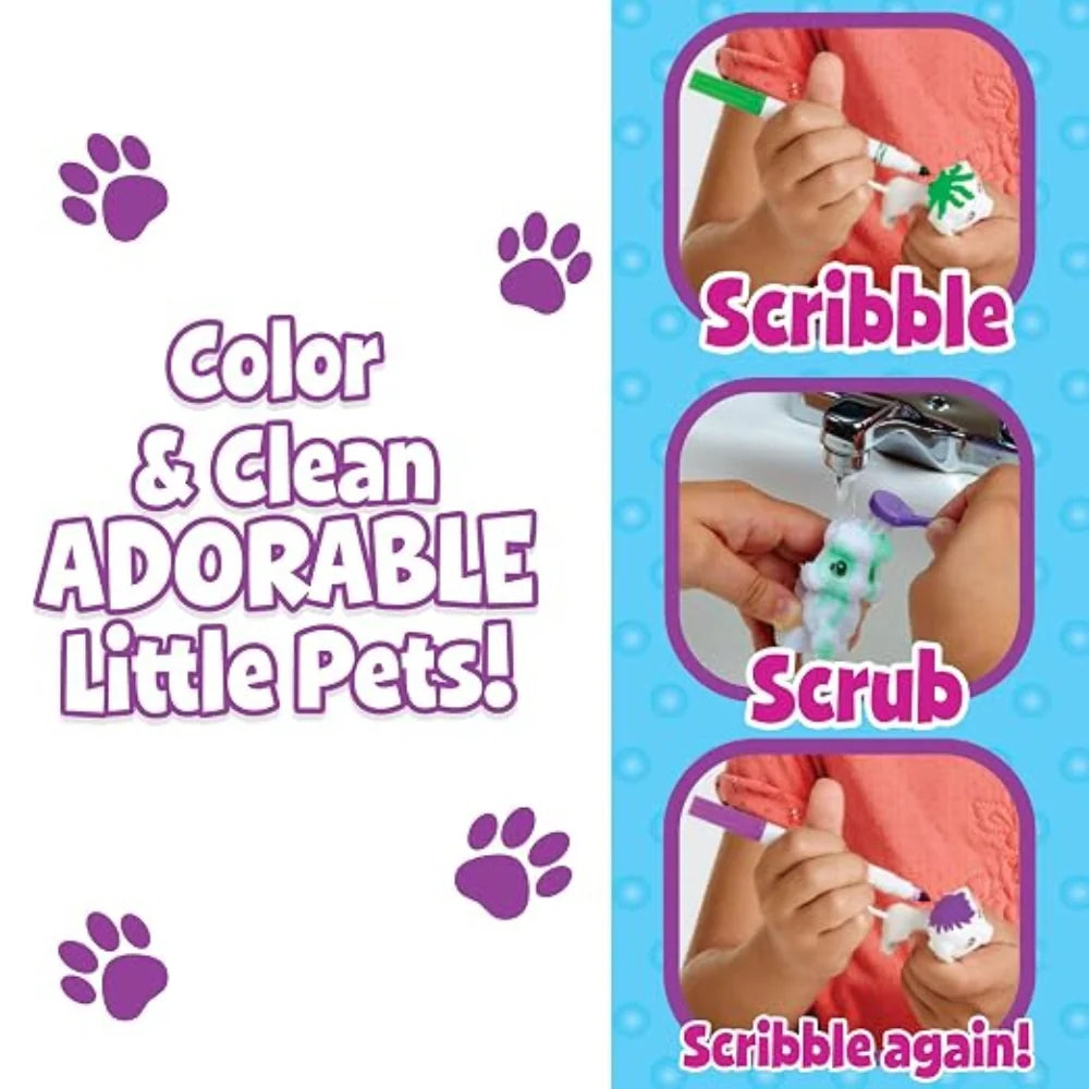 Crayola Scribble Scrubbie Pets Reusable Coloring Kit