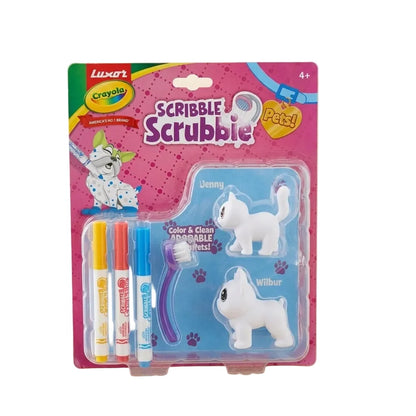Crayola Scribble Scrubbie Pets Reusable Coloring Kit