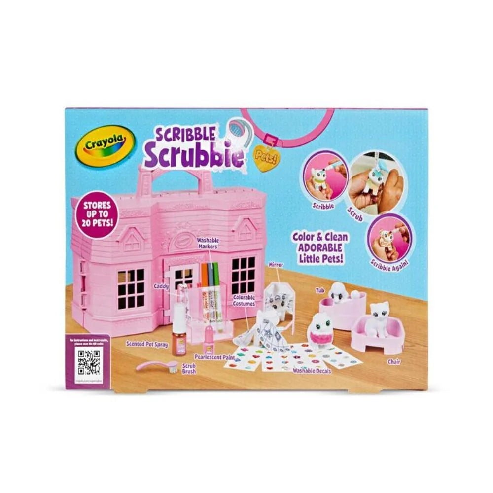 Crayola Scribble Scrubbie Pets Super Salon Playset