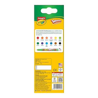 Crayola Twistable Mini Crayons 12 Shades