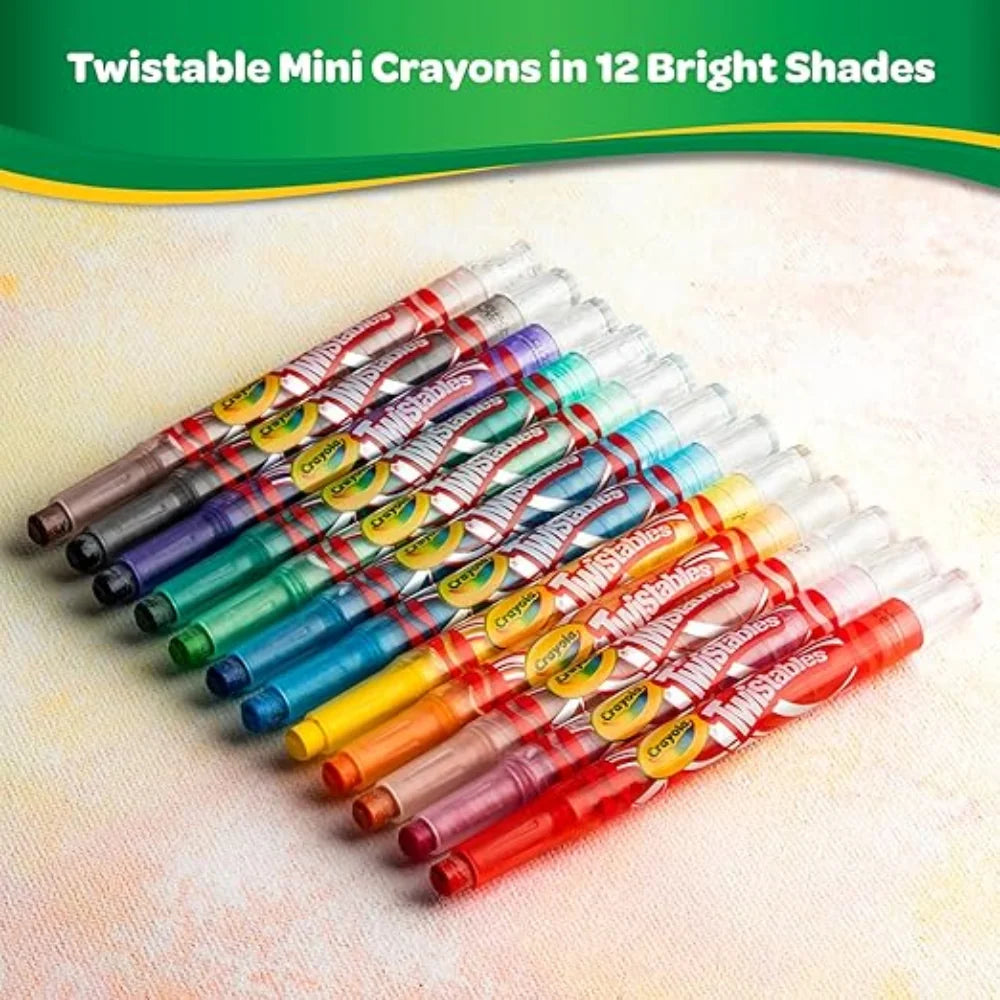Crayola Twistable Mini Crayons 12 Shades