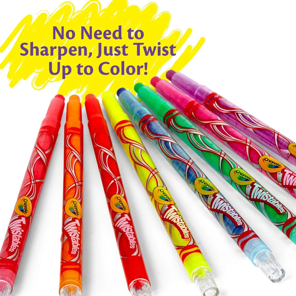Crayola Twistable Mini Crayons 12 Shades