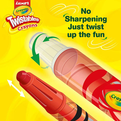 Crayola Twistable Mini Crayons 12 Shades