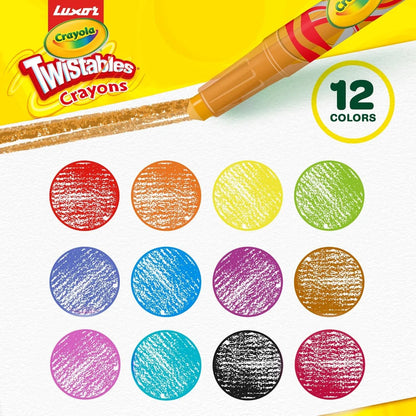 Crayola Twistable Mini Crayons 12 Shades