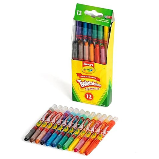 Crayola Twistable Mini Crayons 12 Shades