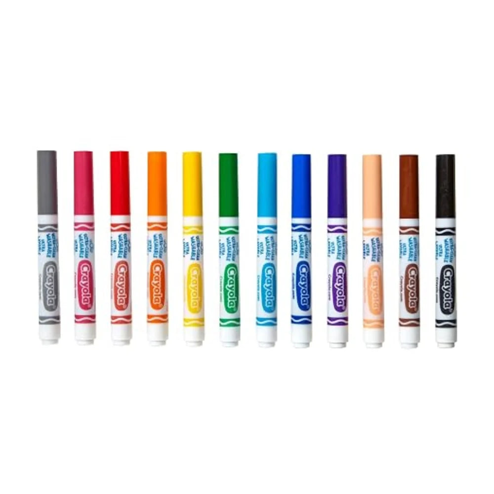 Crayola Ultra-Clean Washable Markers (12 Pack)
