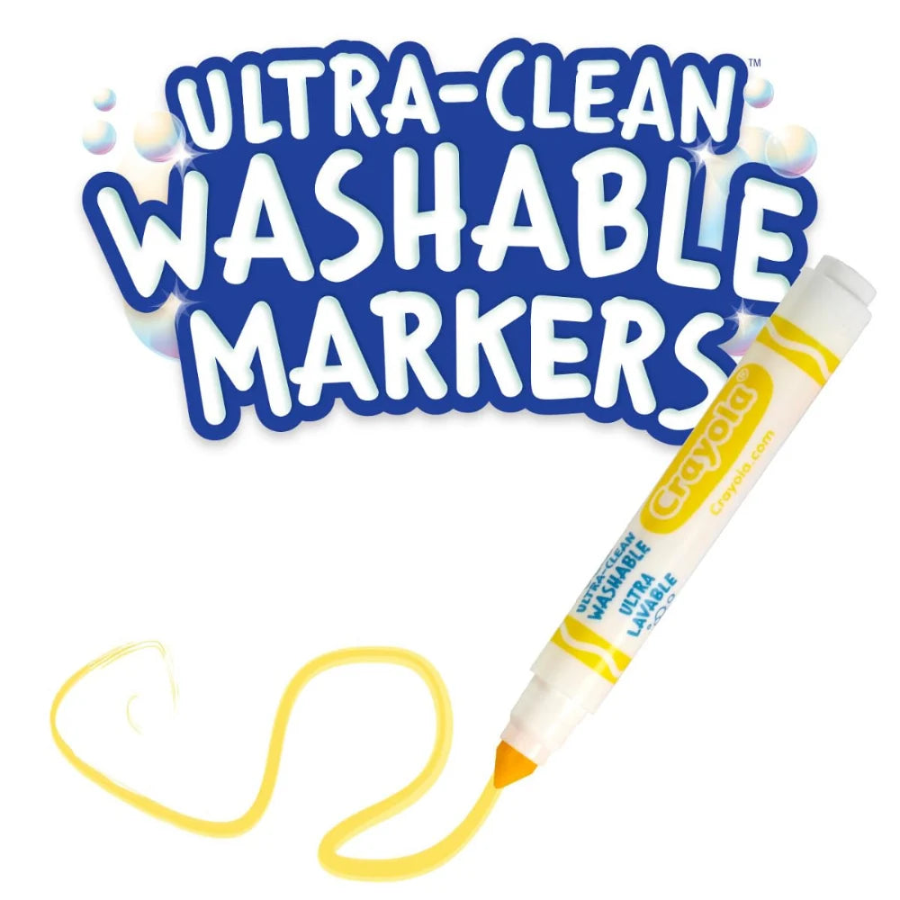 Crayola Ultra-Clean Washable Markers (12 Pack)