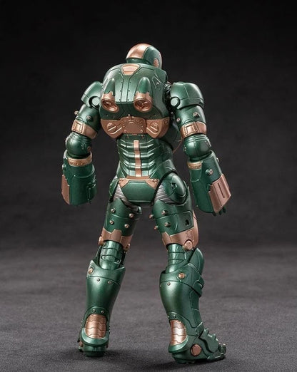 ZD Toys 1:10 Scale Iron Man Mark 37 XXXVII (Hammerhead) Action Figure (6-7 Inch) | Marvel Studios Iron Man 3 Collectible with Articulation