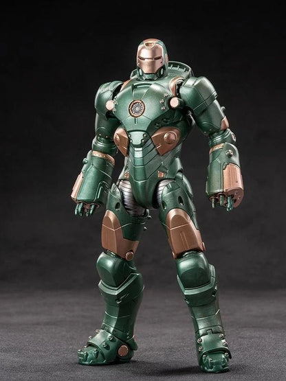 ZD Toys 1:10 Scale Iron Man Mark 37 XXXVII (Hammerhead) Action Figure (6-7 Inch) | Marvel Studios Iron Man 3 Collectible with Articulation