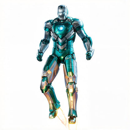 ZD Toys Marvel Studios Iron Man 3 Mark 31 (Piston) | 1:10 Scale 7-Inch Highly Articulated Action Figure